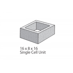 16 x 8 x 16 Single Cell Unit